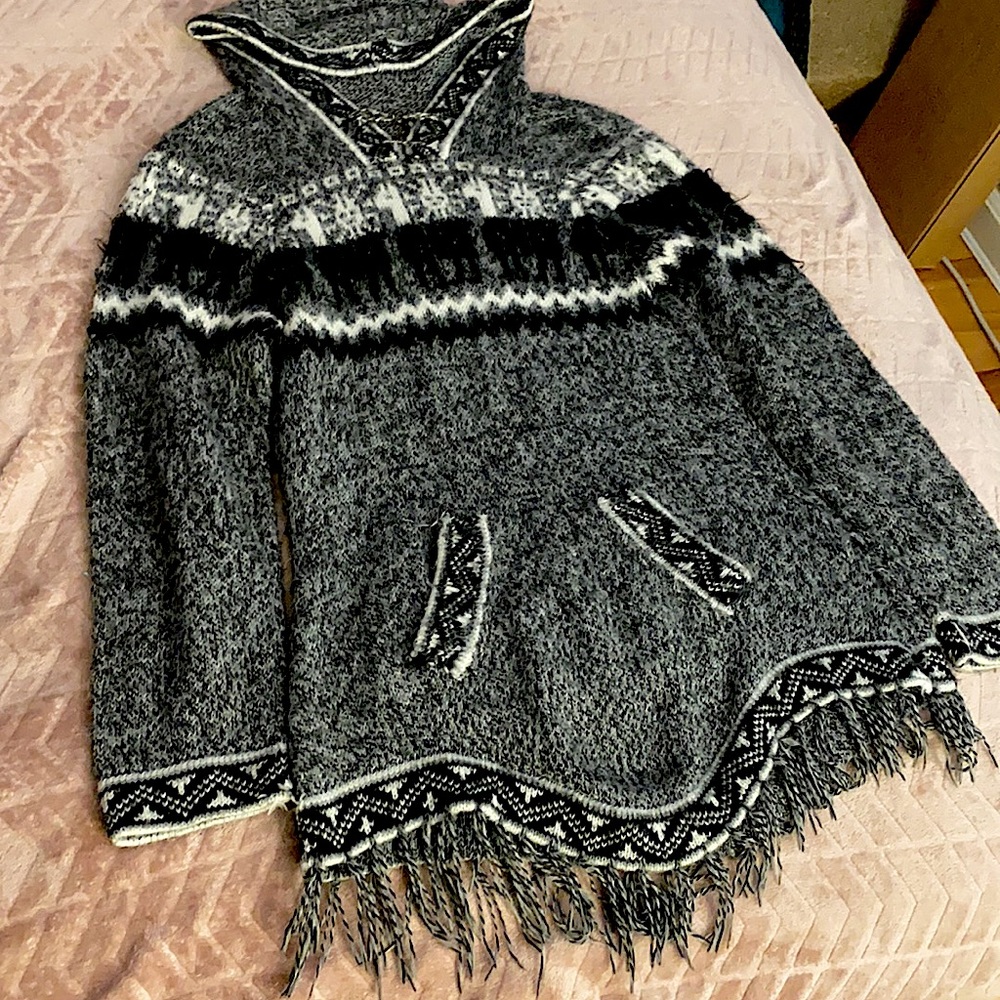 Hand made alpaca sweatshirt
